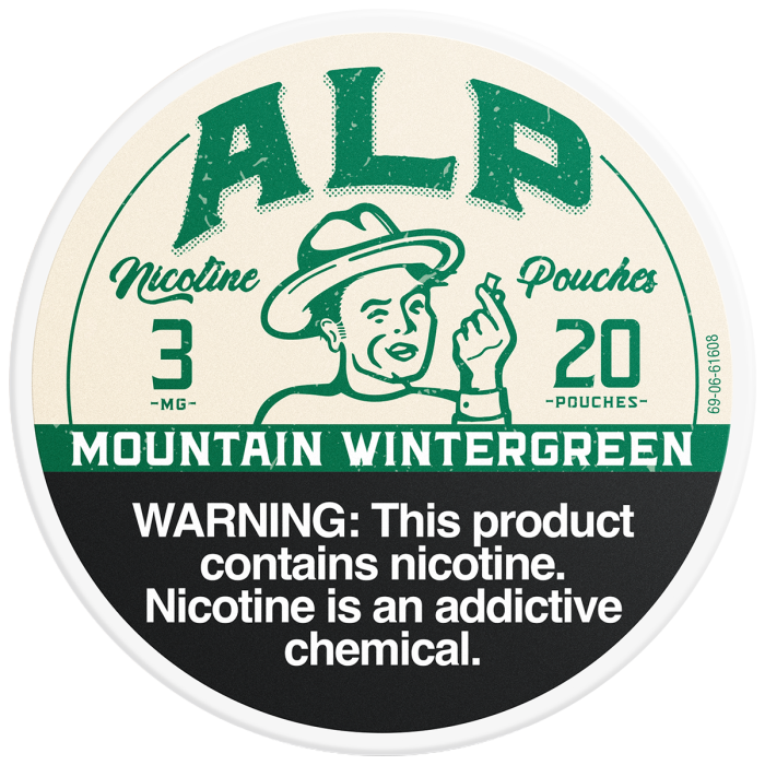 ALP Mountain Wintergreen 3mg